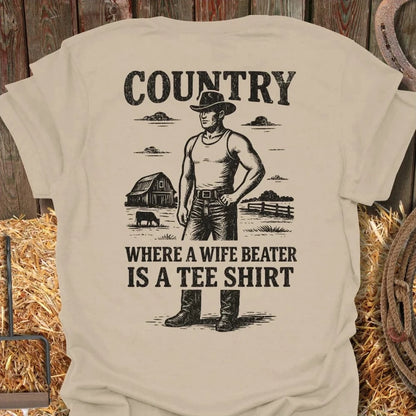 Latigo-Cowboy Authentics Sand / S Tee Shirt Tee