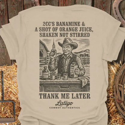 Latigo-Cowboy Authentics Sand / S The Cure Tee