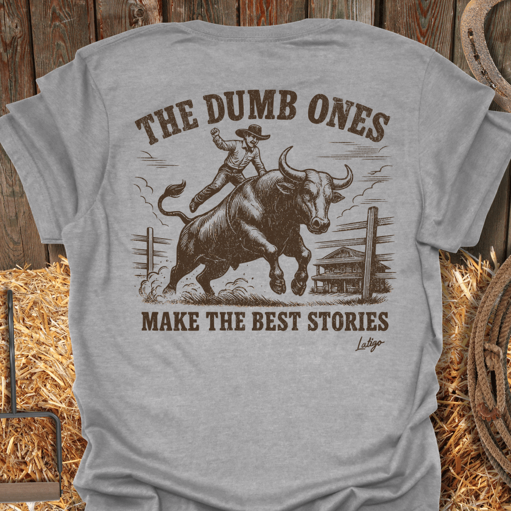 Latigo-Cowboy Authentics Sport Grey / S Best Stories Tee