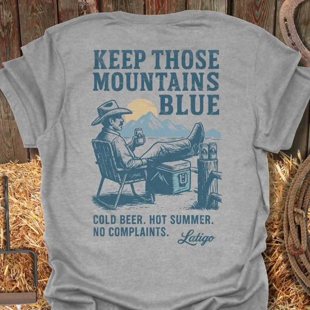 Latigo-Cowboy Authentics Sport Grey / S Blue