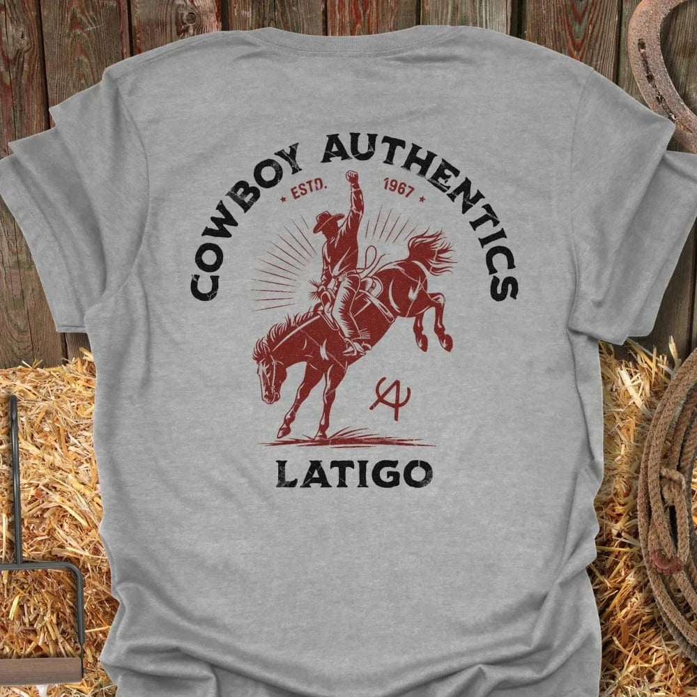 Latigo-Cowboy Authentics Sport Grey / S Bucking Bronc