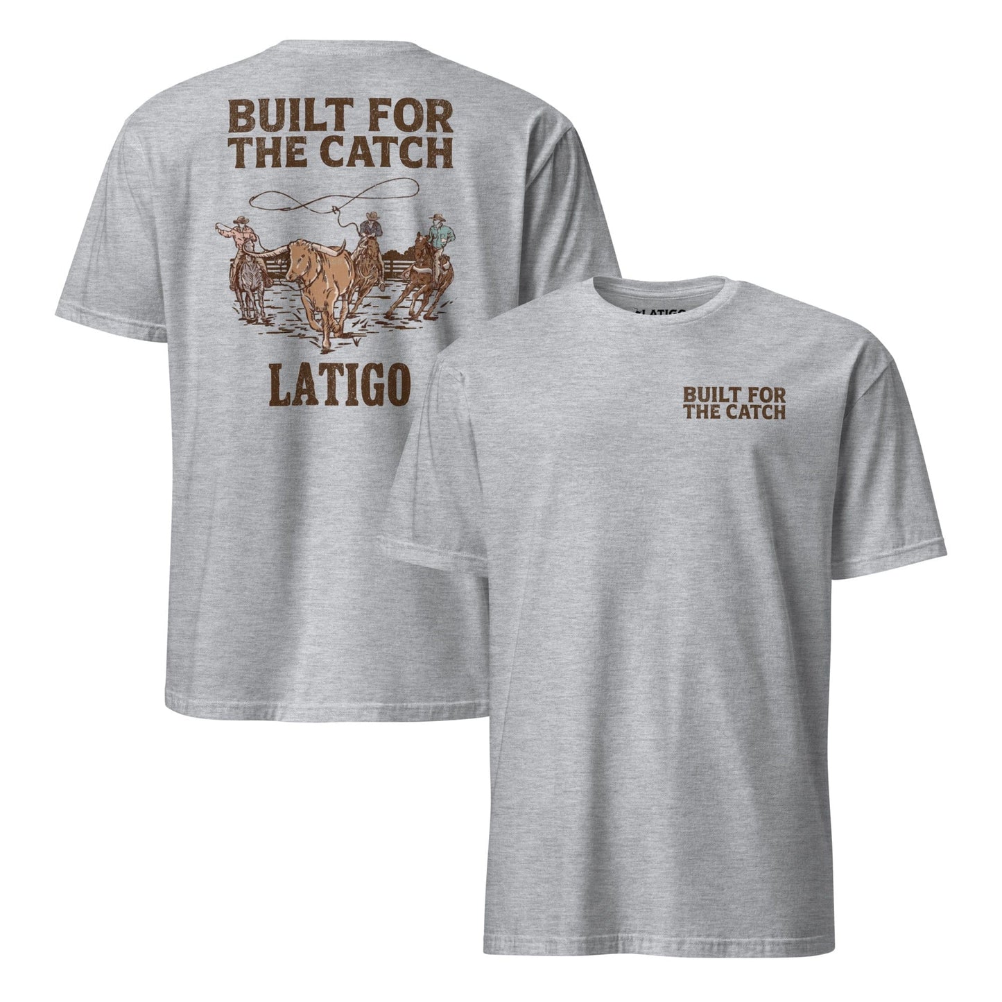 Latigo-Cowboy Authentics Sport Grey / S Built Tee