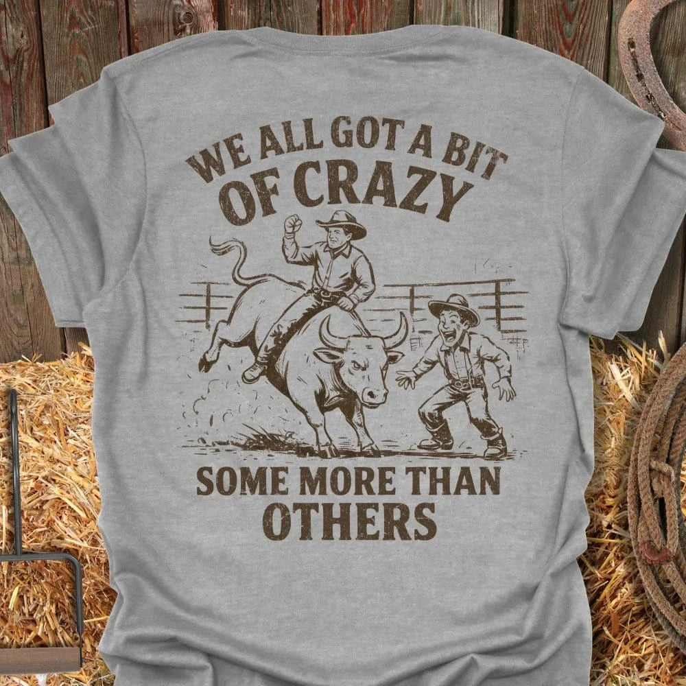 Latigo-Cowboy Authentics Sport Grey / S Crazy Tee