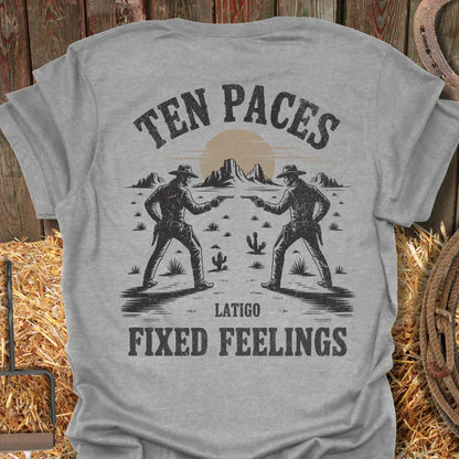 Latigo-Cowboy Authentics Sport Grey / S Feelings Tee