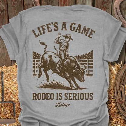 Latigo-Cowboy Authentics Sport Grey / S Game Tee