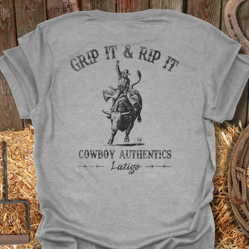 Latigo-Cowboy Authentics Sport Grey / S Grip It