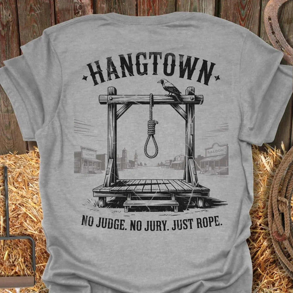 Latigo-Cowboy Authentics Sport Grey / S Hangtown Tee