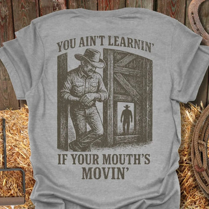 Latigo-Cowboy Authentics Sport Grey / S Mouth Tee