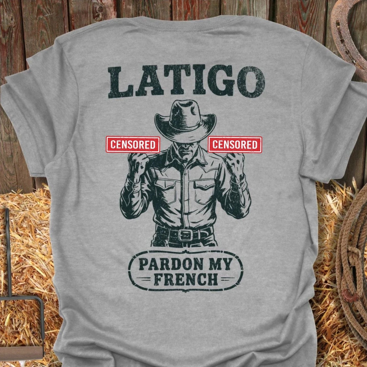 Latigo-Cowboy Authentics Sport Grey / S Pardon