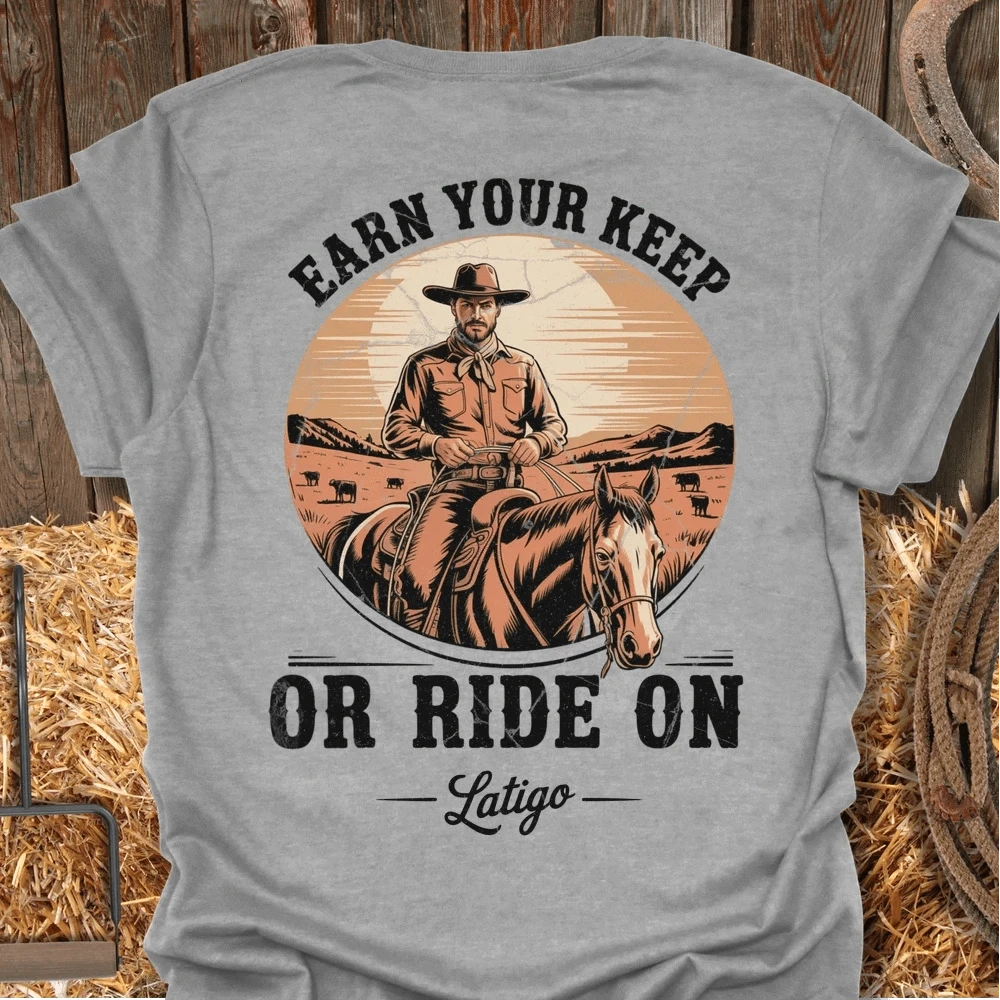 Latigo-Cowboy Authentics Sport Grey / S Ride On