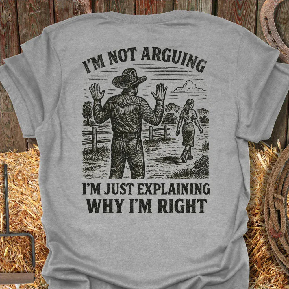 Latigo-Cowboy Authentics Sport Grey / S Right Tee