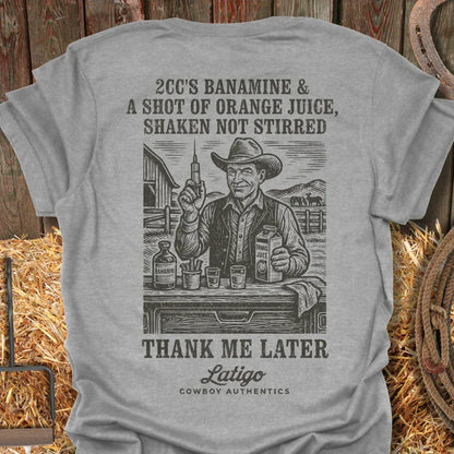 Latigo-Cowboy Authentics Sport Grey / S The Cure Tee