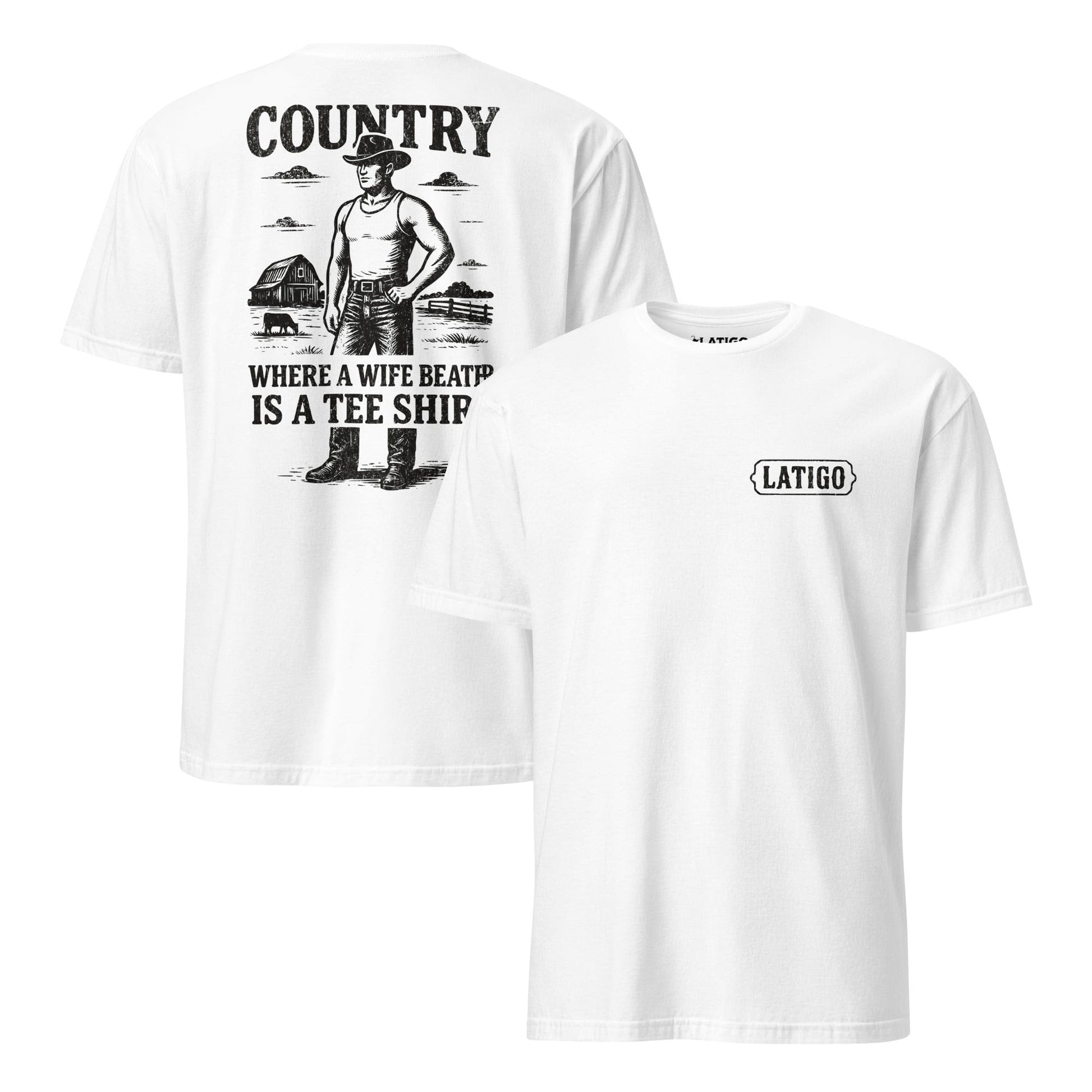 Latigo-Cowboy Authentics Tee Shirt Tee