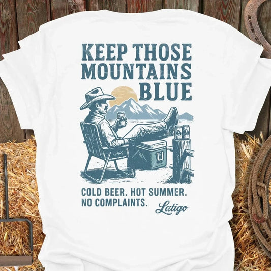 Latigo-Cowboy Authentics White / S Blue