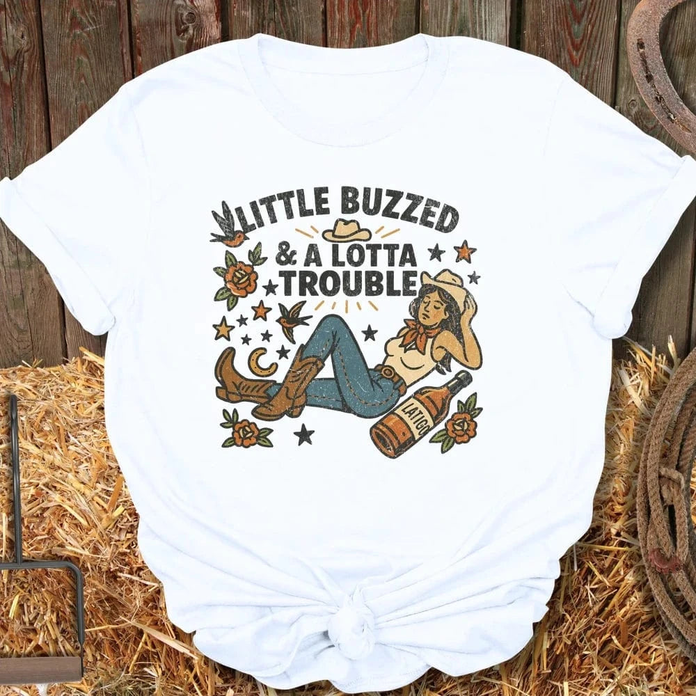 Latigo-Cowboy Authentics White / S Buzzed