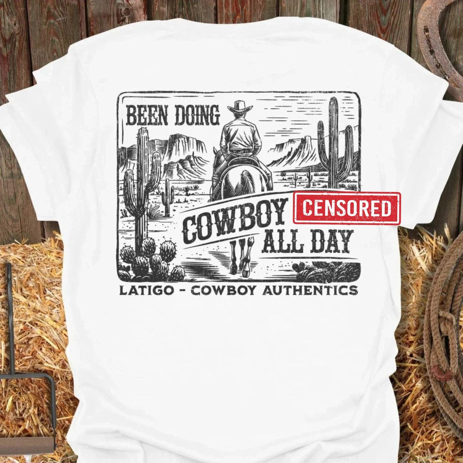 Latigo-Cowboy Authentics White / S Cowboy