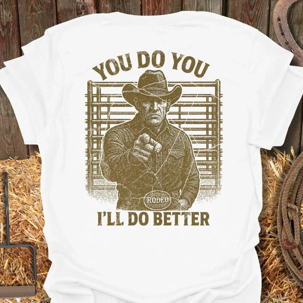 Latigo-Cowboy Authentics White / S Do Better Tee