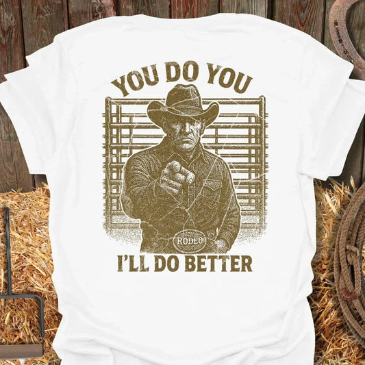 Latigo-Cowboy Authentics White / S Do Better Tee