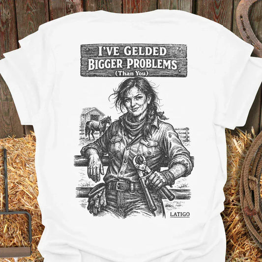 Latigo-Cowboy Authentics White / S Gelded Tee
