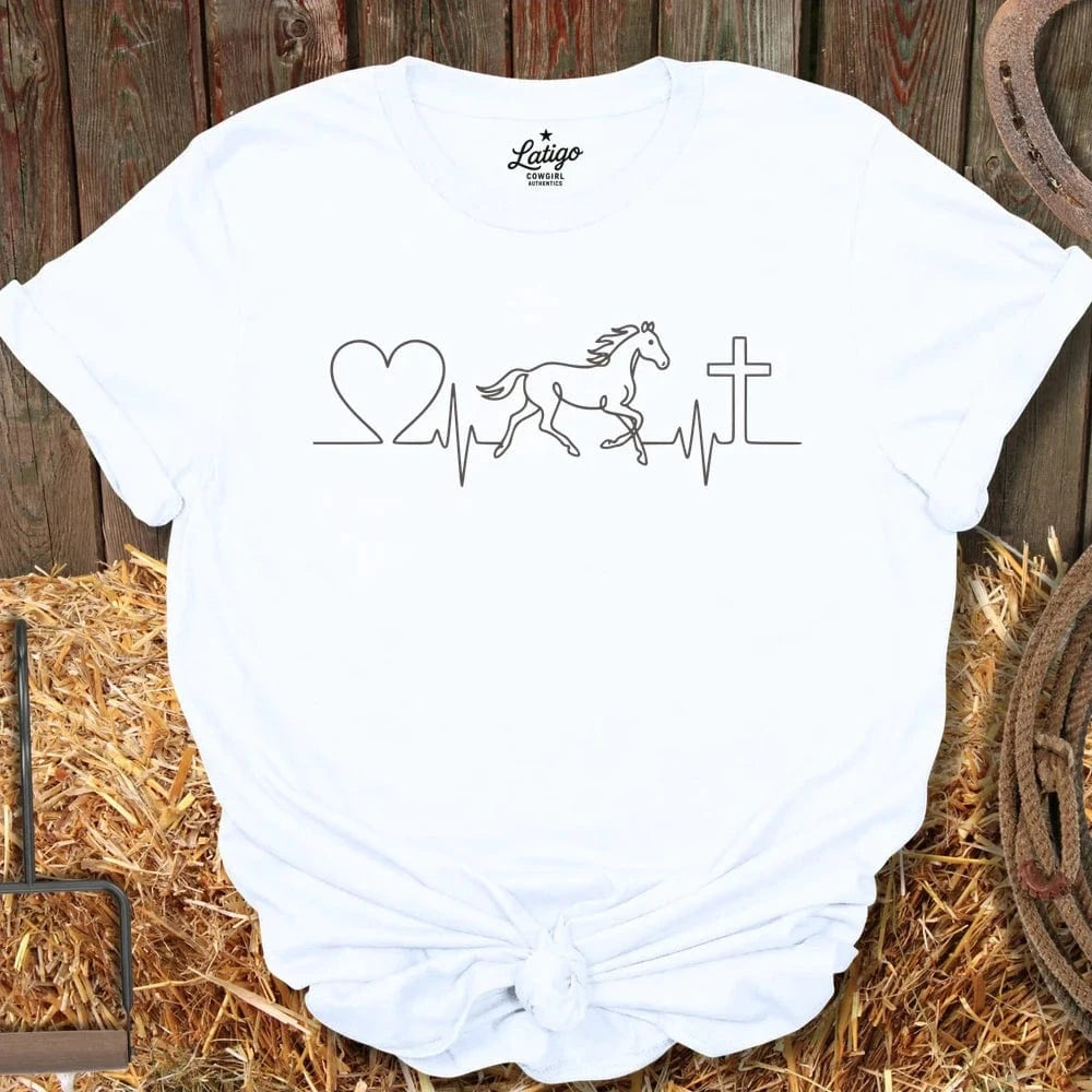 Latigo-Cowboy Authentics White / S Hearbeat