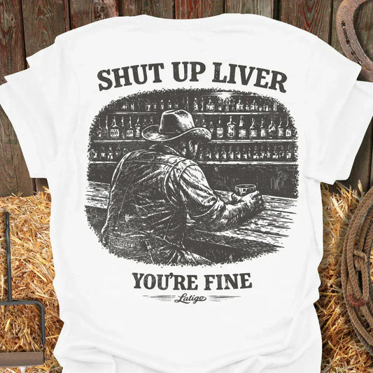 Latigo-Cowboy Authentics White / S Liver Tee