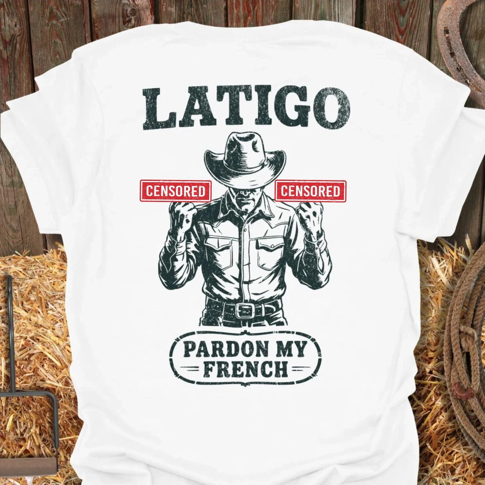 Latigo-Cowboy Authentics White / S Pardon