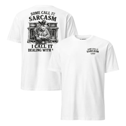 Latigo-Cowboy Authentics White / S Sarcasm  Tee