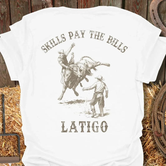 Latigo-Cowboy Authentics White / S Skills